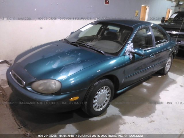 1MEFM50U0WA617687 - 1998 MERCURY SABLE GS/LS 绿色 照片 2