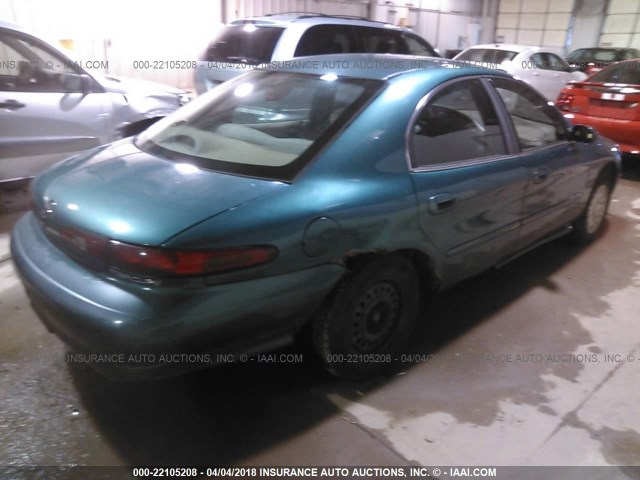 1MEFM50U0WA617687 - 1998 MERCURY SABLE GS/LS 绿色 照片 4