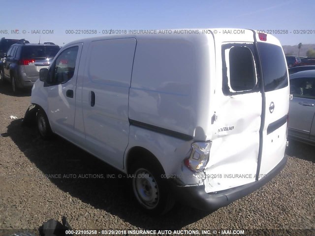 3N6CM0KN2FK697907 - 2015 NISSAN NV200 2.5S/2.5SV WHITE photo 3