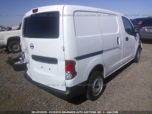 3N6CM0KN2FK697907 - 2015 NISSAN NV200 2.5S/2.5SV WHITE photo 4