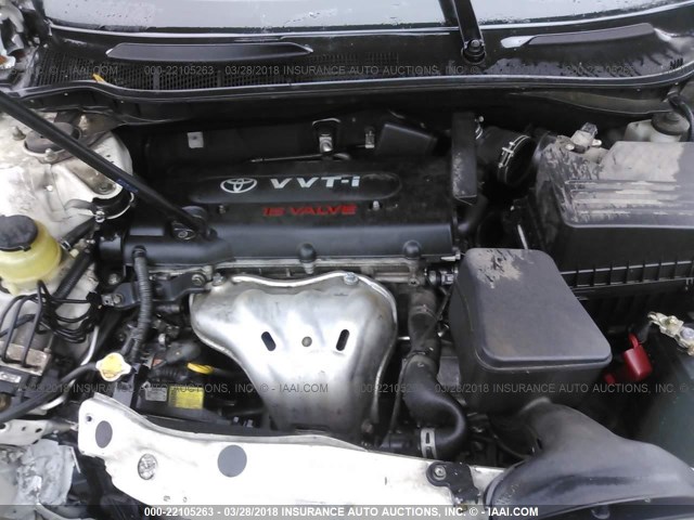 4T1BE46K57U507694 - 2007 TOYOTA CAMRY NEW GENERAT CE/LE/XLE/SE WHITE photo 10