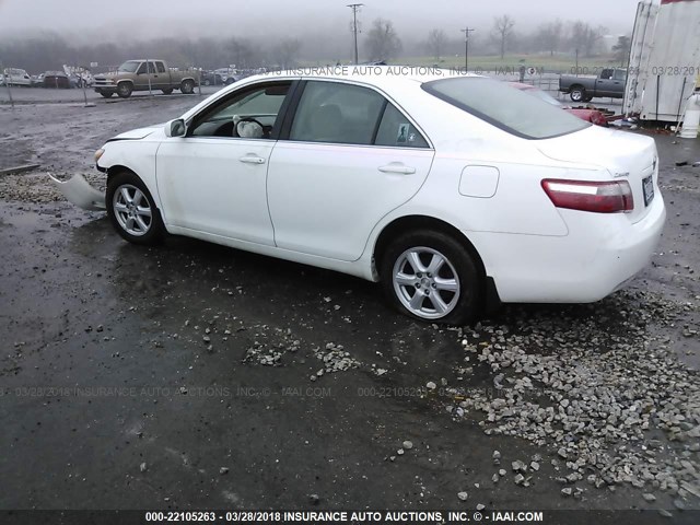 4T1BE46K57U507694 - 2007 TOYOTA CAMRY NEW GENERAT CE/LE/XLE/SE WHITE photo 3