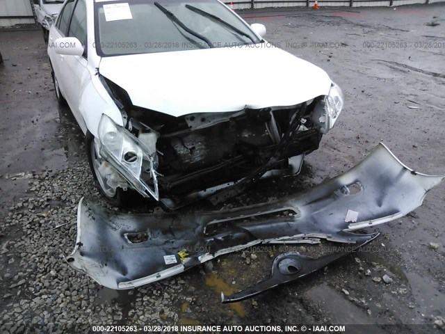 4T1BE46K57U507694 - 2007 TOYOTA CAMRY NEW GENERAT CE/LE/XLE/SE WHITE photo 6