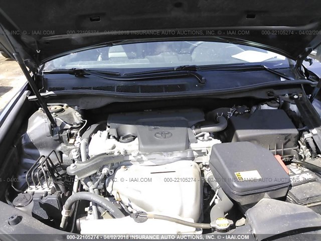 4T1BF1FKXEU742598 - 2014 TOYOTA CAMRY L/SE/LE/XLE 灰色 照片 10