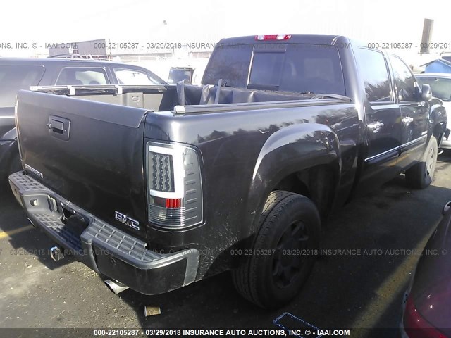 2GTEK638471689138 - 2007 GMC NEW SIERRA DENALI BLACK photo 4