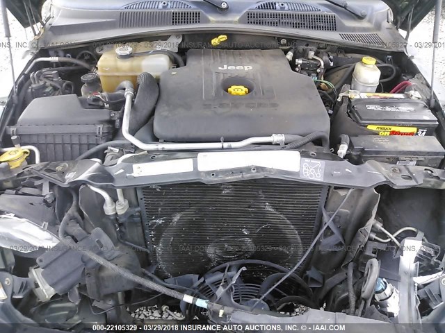 1J4GL48566W254910 - 2006 JEEP LIBERTY SPORT Yaşıl foto 10