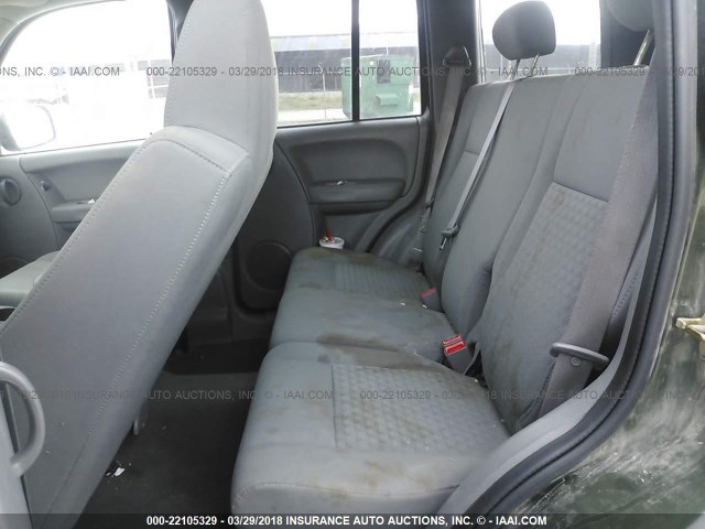 1J4GL48566W254910 - 2006 JEEP LIBERTY SPORT Yaşıl foto 8