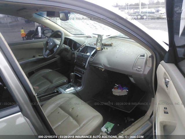 1N4BA41E88C831382 - 2008 NISSAN MAXIMA SE/SL GOLD photo 5