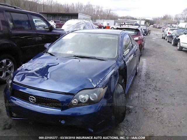 JTKDE167080254213 - 2008 TOYOTA SCION TC 蓝色 照片 6