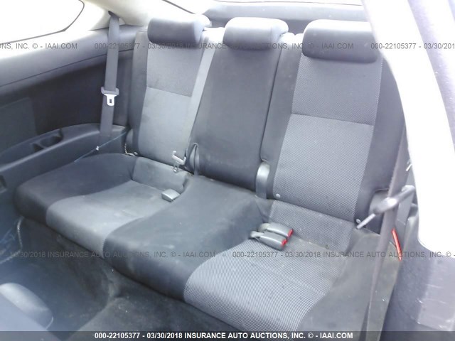 JTKDE167080254213 - 2008 TOYOTA SCION TC 蓝色 照片 8