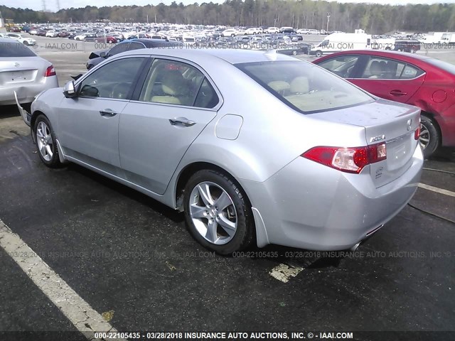 JH4CU2F61CC024477 - 2012 ACURA TSX TECH SILVER photo 3