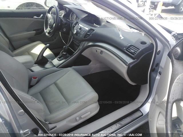 JH4CU2F61CC024477 - 2012 ACURA TSX TECH SILVER photo 5