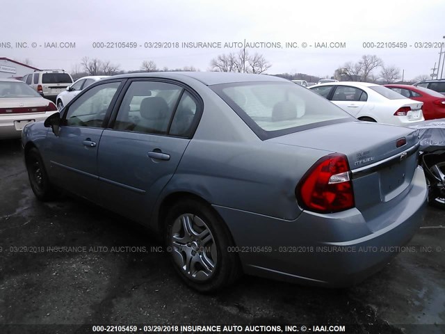 1G1ZS58N58F105312 - 2008 CHEVROLET MALIBU LS 浅蓝色 照片 3