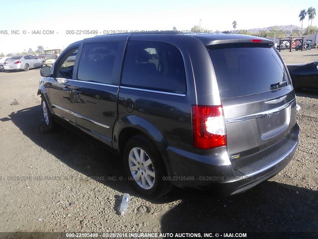 2C4RC1BG7FR594468 - 2015 CHRYSLER TOWN & COUNTRY TOURING GRAY photo 3