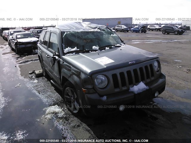 1C4NJRBBXDD196520 - 2013 JEEP PATRIOT SPORT GRAY photo 6