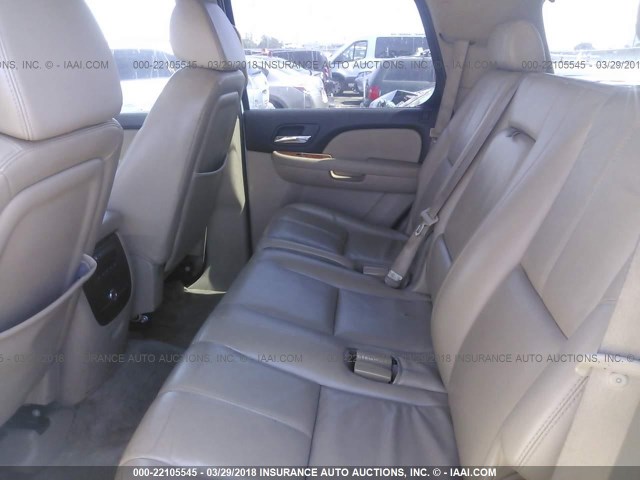 1GNFC13J97J104025 - 2007 CHEVROLET TAHOE C1500 WHITE photo 8