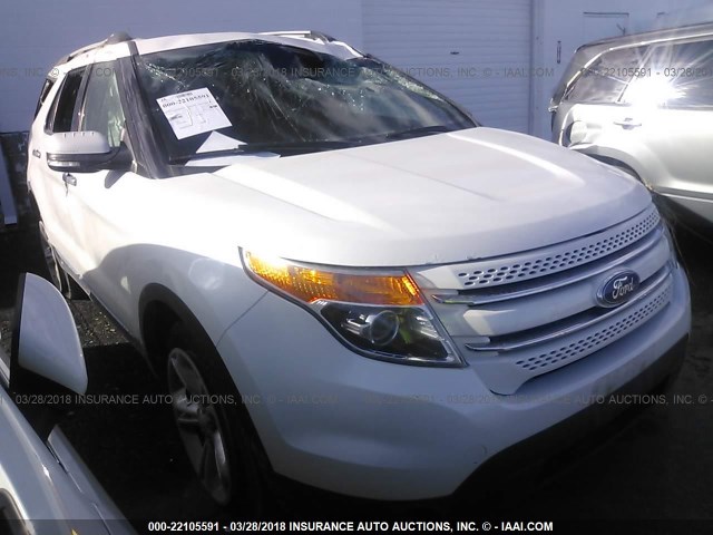 1FMHK8F80CGA83655 - 2012 FORD EXPLORER LIMITED 白色 照片 1