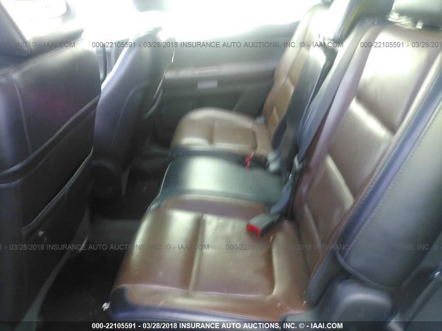 1FMHK8F80CGA83655 - 2012 FORD EXPLORER LIMITED 白色 照片 8