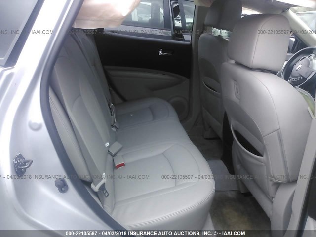 JN8AS5MT5CW253028 - 2012 NISSAN ROGUE S/SV SILVER photo 8