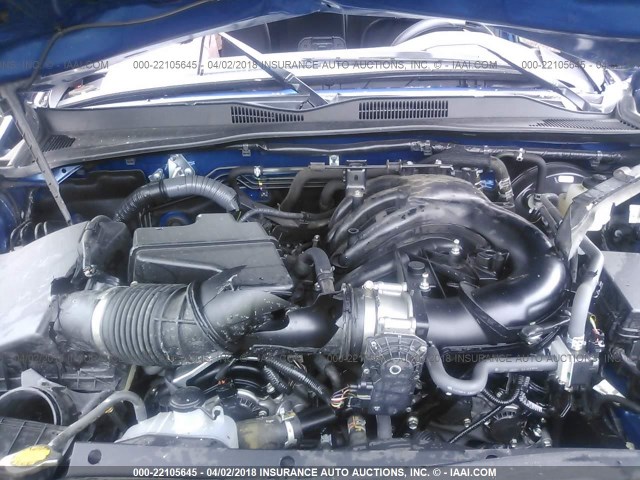 3TMAZ5CN6GM014488 - 2016 TOYOTA TACOMA DBL CAB/SR5/TRD SPORT/OR BLUE photo 10