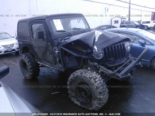 1J4FA29P01P376171 - 2001 JEEP WRANGLER / TJ SE BLACK photo 1