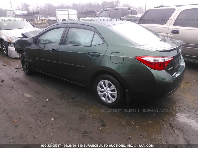 2T1BPRHEXGC533286 - 2016 TOYOTA COROLLA ECO/ECO PLUS/ECO PREMIUM GREEN photo 3