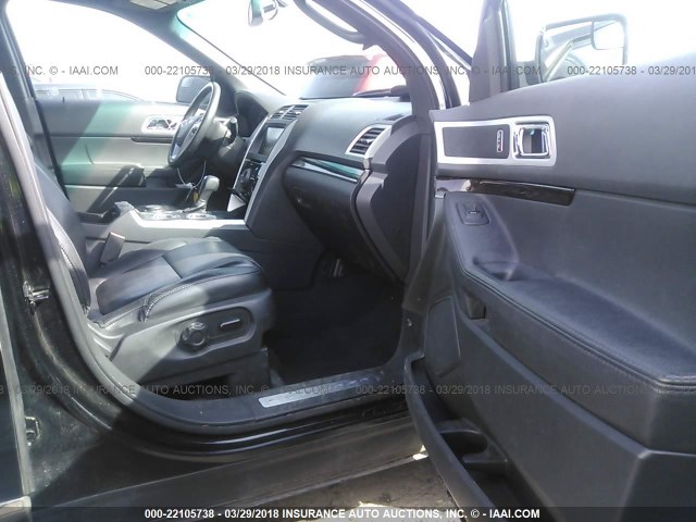 1FM5K8F81DGA84852 - 2013 FORD EXPLORER LIMITED 黑色 照片 5