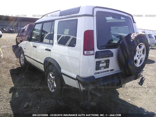 SALTY12481A725409 - 2001 LAND ROVER DISCOVERY II SE WHITE photo 3