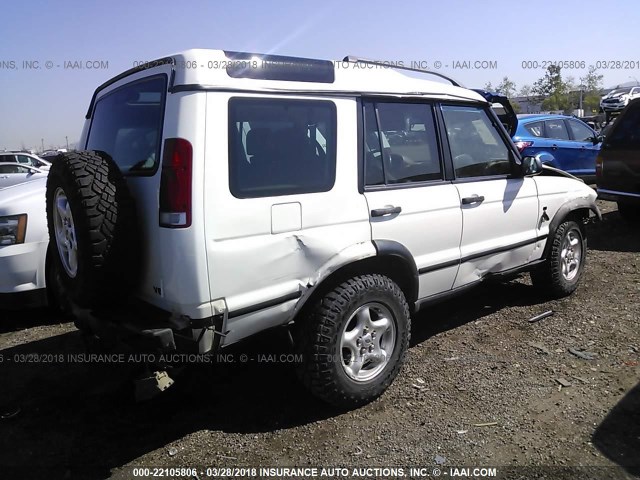 SALTY12481A725409 - 2001 LAND ROVER DISCOVERY II SE WHITE photo 4