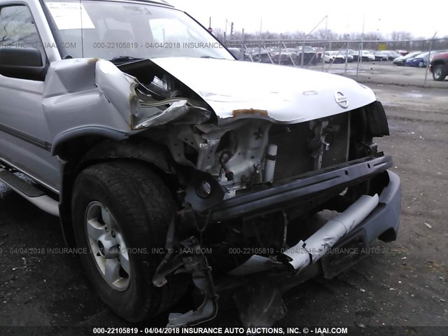 5N1ED28Y74C675358 - 2004 NISSAN XTERRA XE/SE SILVER photo 6