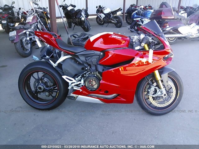 ZDM14BPW4DB010978 - 2013 DUCATI SUPERBIKE 1199 PANIGALE/S RED photo 5