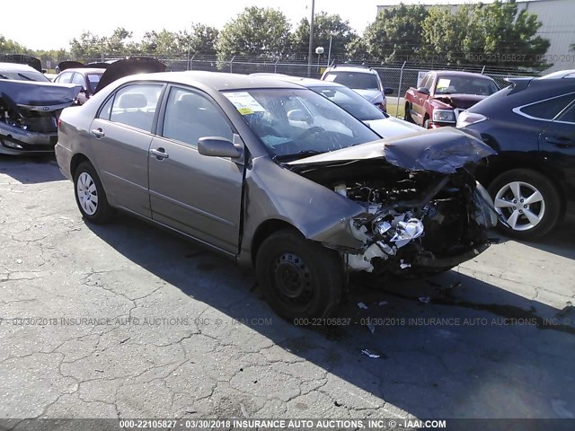 1NXBR32EX4Z269853 - 2004 TOYOTA COROLLA CE/LE/S BROWN photo 1