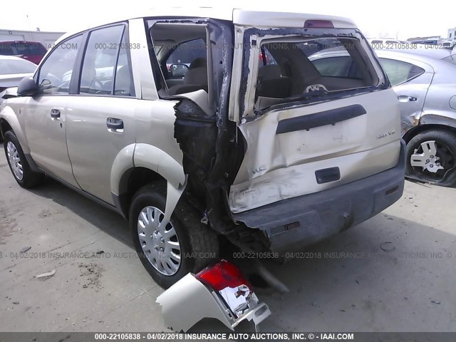 5GZCZ63B22S807340 - 2002 SATURN VUE GOLD photo 6