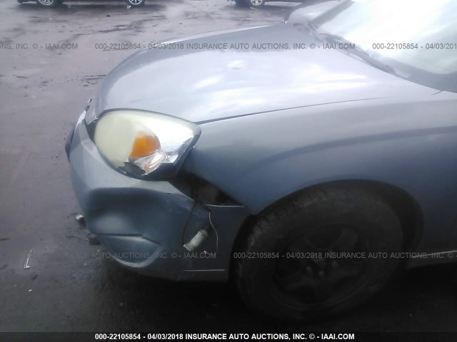 1G1ZT58N18F112660 - 2008 CHEVROLET MALIBU LT/CLASSIC GRAY photo 6