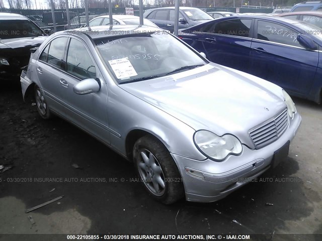 WDBRF64J92F246619 - 2002 MERCEDES-BENZ C 320 SILVER photo 1