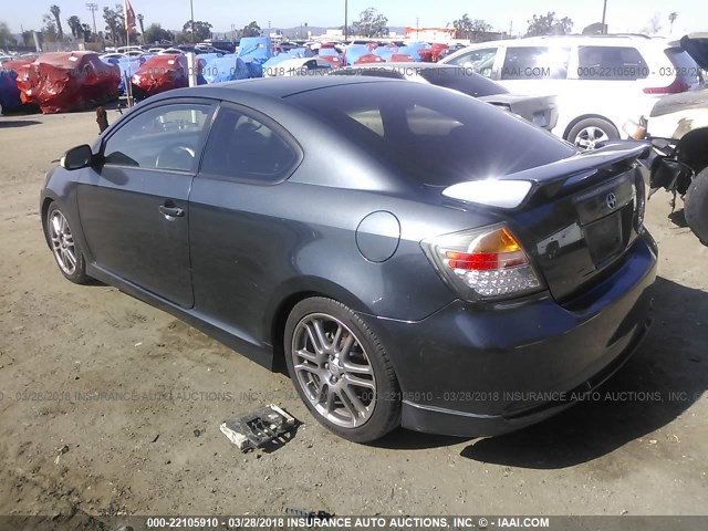 JTKDE177670148765 - 2007 TOYOTA SCION TC 灰色 照片 3