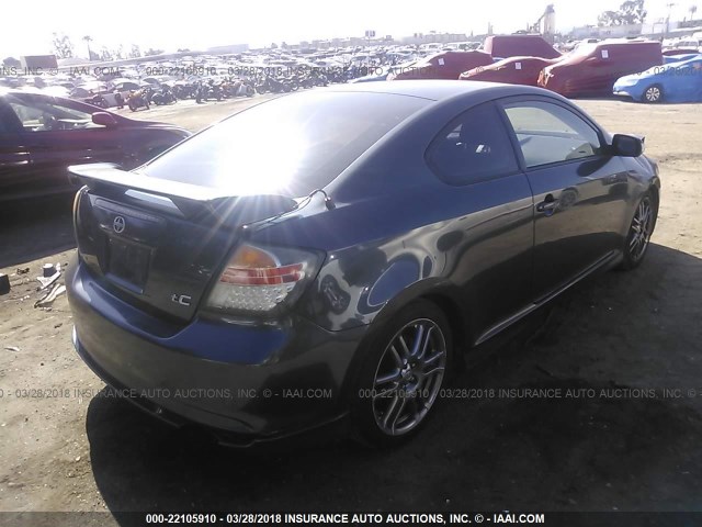 JTKDE177670148765 - 2007 TOYOTA SCION TC 灰色 照片 4