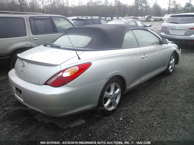 4T1FA38P26U104397 - 2006 TOYOTA CAMRY SOLARA SE/SLE Gümüş foto 4