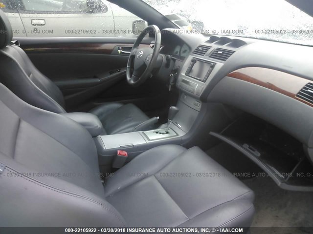 4T1FA38P26U104397 - 2006 TOYOTA CAMRY SOLARA SE/SLE Gümüş foto 5