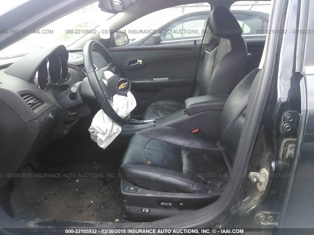 1G1ZE5E10BF260334 - 2011 CHEVROLET MALIBU LTZ 黑色 照片 5