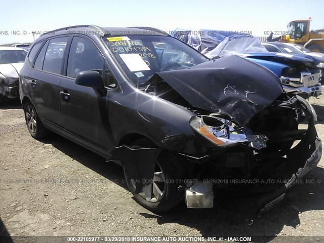 KNAFG525087218208 - 2008 KIA RONDO LX/EX GRAY photo 1