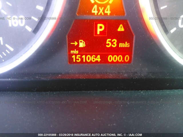 5UXFE835X8L167895 - 2008 BMW X5 4.8I BLACK photo 7