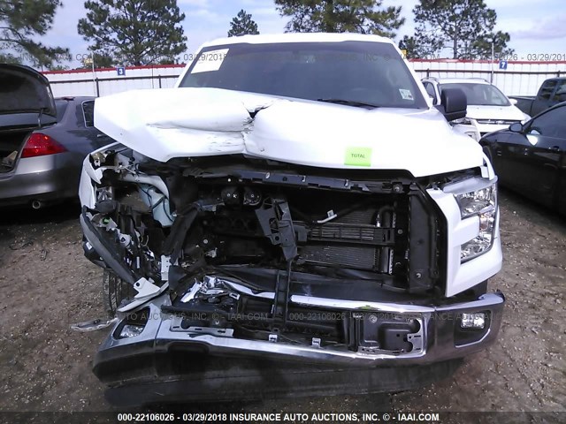 1FTEW1CP5FKE48220 - 2015 FORD F150 SUPERCREW WHITE photo 10