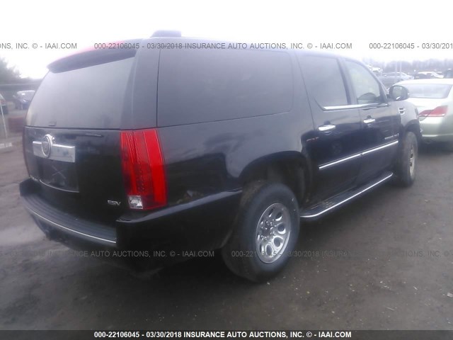 1GYFK66867R204810 - 2007 CADILLAC ESCALADE ESV BLACK photo 4