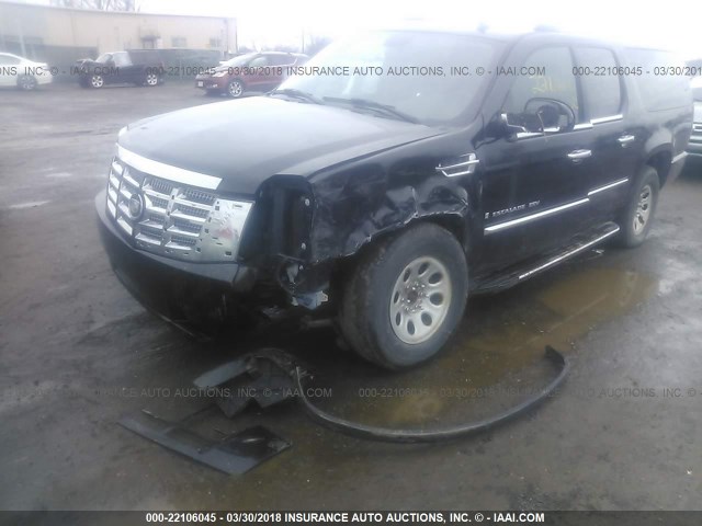 1GYFK66867R204810 - 2007 CADILLAC ESCALADE ESV BLACK photo 6