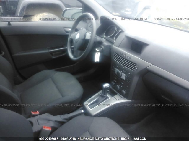 W08AR671885037610 - 2008 SATURN ASTRA XE BLACK photo 5