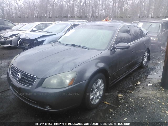 1N4AL11D56N445712 - 2006 NISSAN ALTIMA S/SL GRAY photo 2