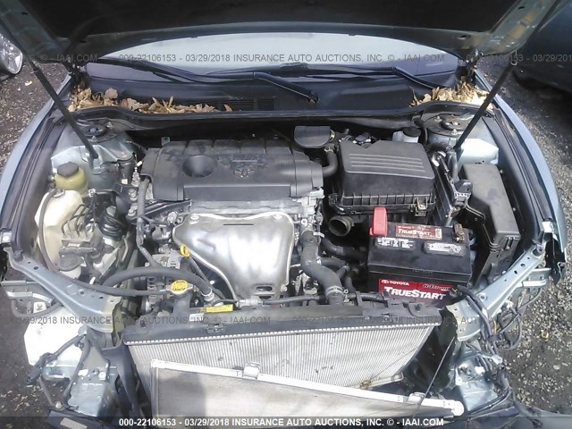 4T1BF3EK5AU567541 - 2010 TOYOTA CAMRY SE/LE/XLE GREEN photo 10