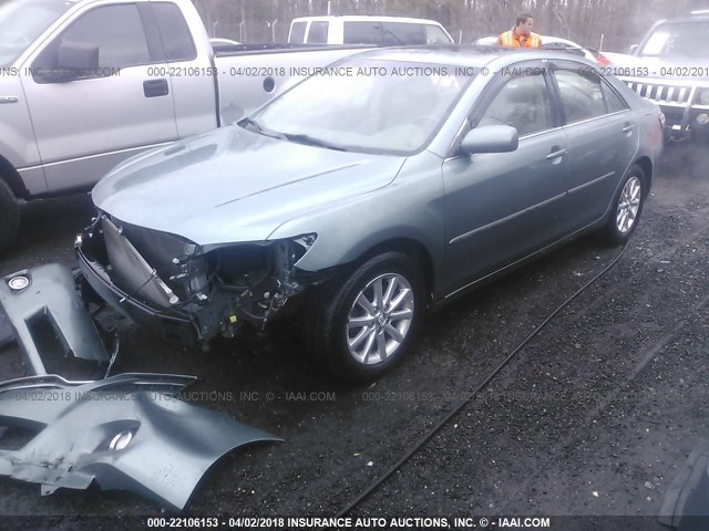 4T1BF3EK5AU567541 - 2010 TOYOTA CAMRY SE/LE/XLE GREEN photo 2