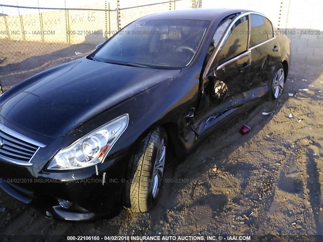 JN1CV6AP7DM304148 - 2013 INFINITI G37 JOURNEY/SPORT BLACK photo 6